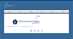 Desktop Screenshot of faberacoustical.com