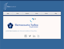 Tablet Screenshot of faberacoustical.com